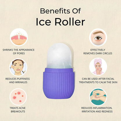 GlowChill™ Ice Roller – Your Ultimate Beauty & Skincare Companion!