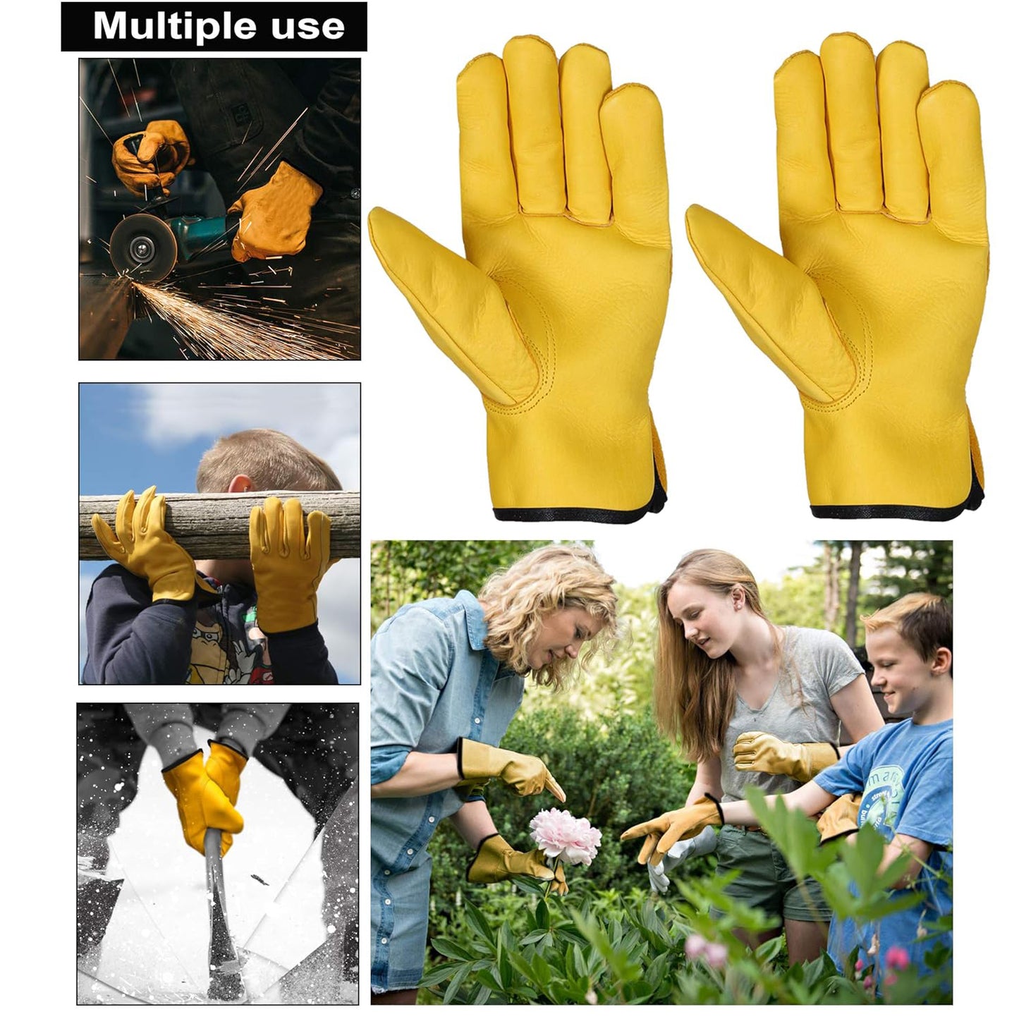 Work Gardening Gloves  (1 Pair  B Grade)