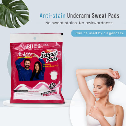 FreshGuard™ Ultra-Absorbent Disposable Underarm Sweat Pads (6 Packs – 60 Pieces)