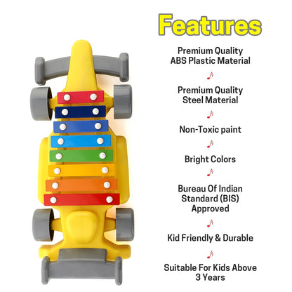 Musical Car Xylophone Toy – Fun, Learning &amp; Creativity in One! 🎶🚗