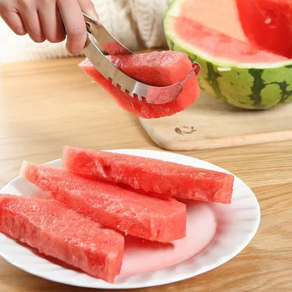 SliceMaster™ 3-in-1 Stainless Steel Watermelon & Fruit Slicer