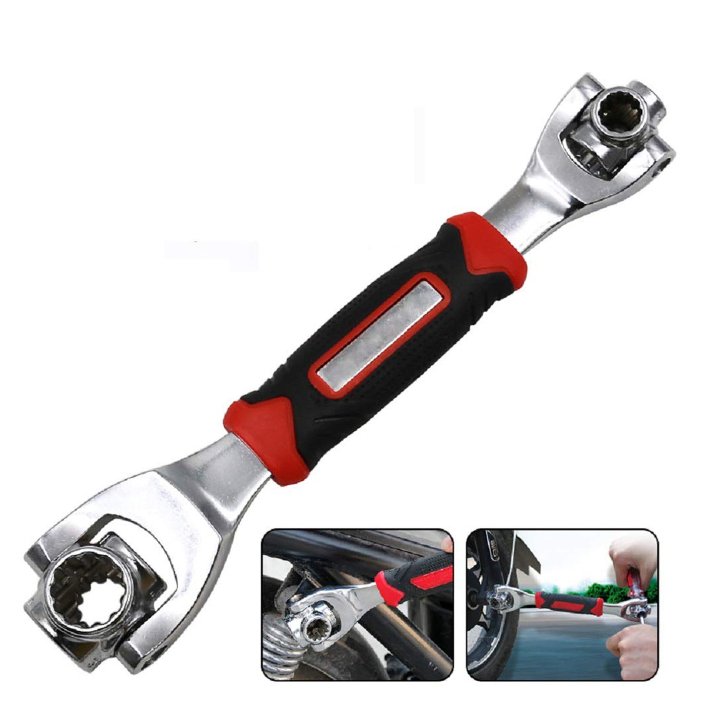 48 In 1 Socket Point Universal Car Repair 360 Degree Fixed Square Hex Torx Hand Tool Wrench