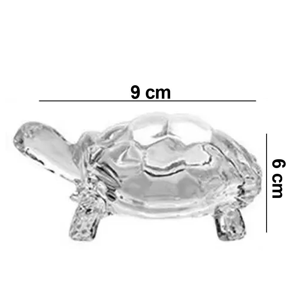 Crystal Glass Turtle-tortoise For Feng Shui And Vastu