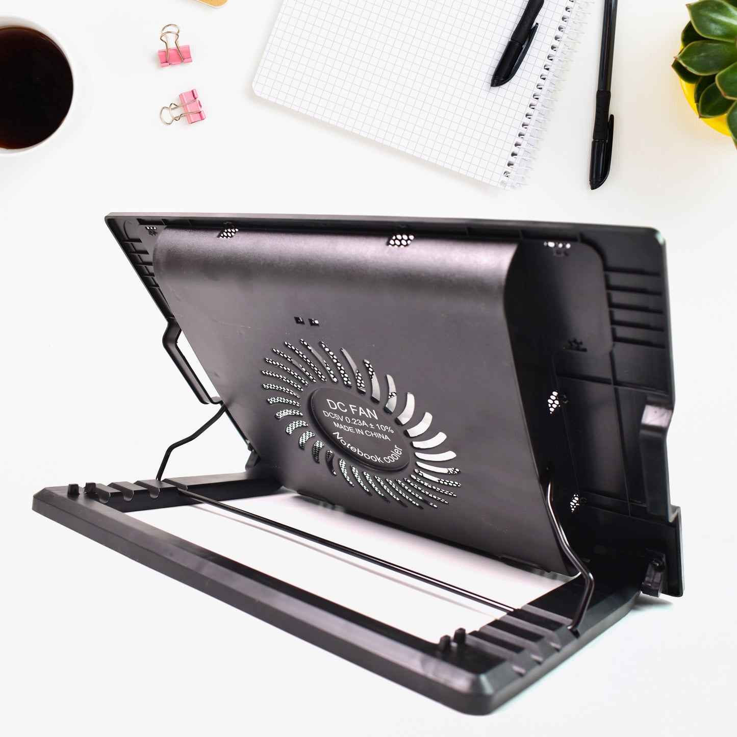 Laptop Cooling Pad with Adjustable Stand – Ultimate Cooling & Comfort for Your Laptop!