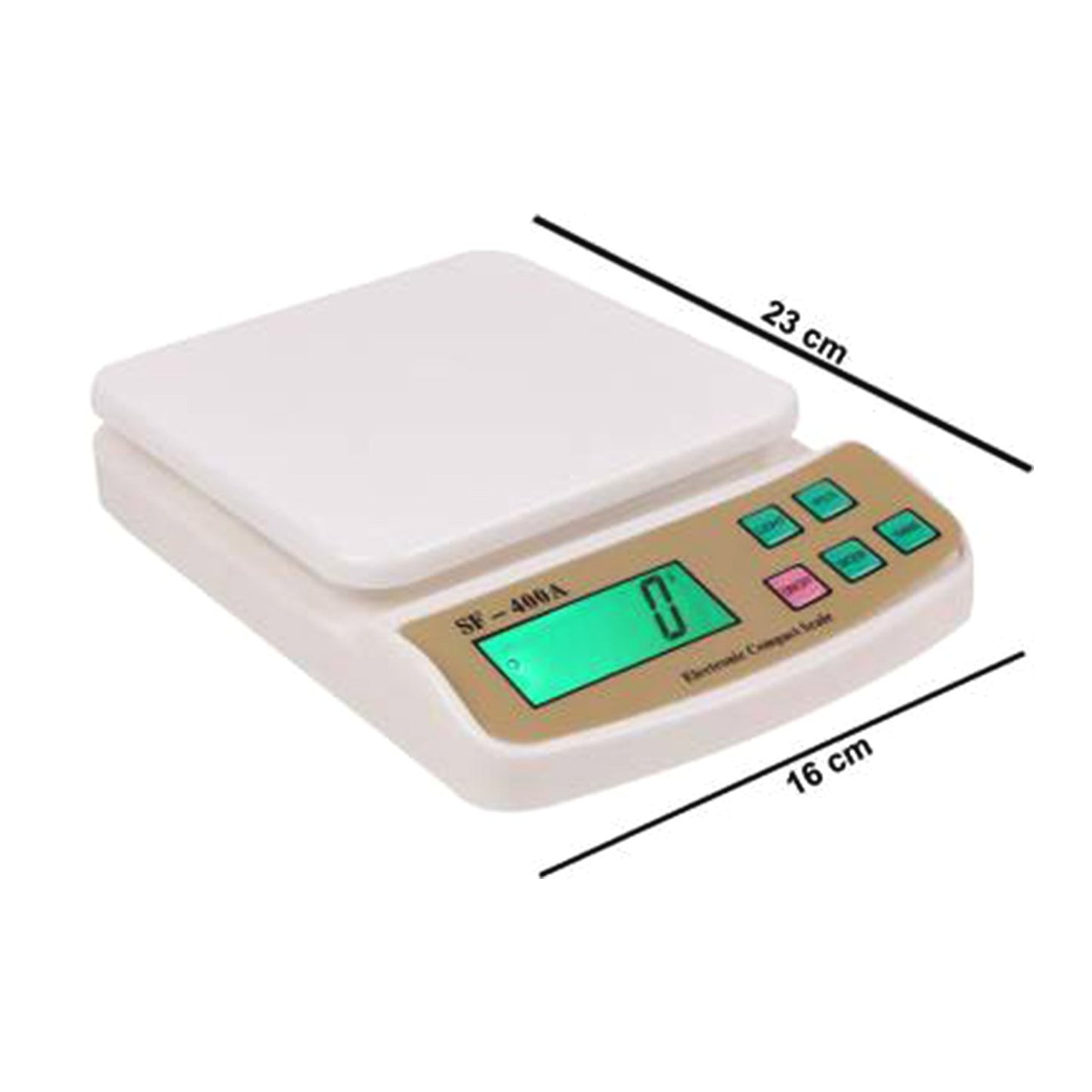 Digital Multi-purpose Kitchen Weighing Scale (Sf400a)