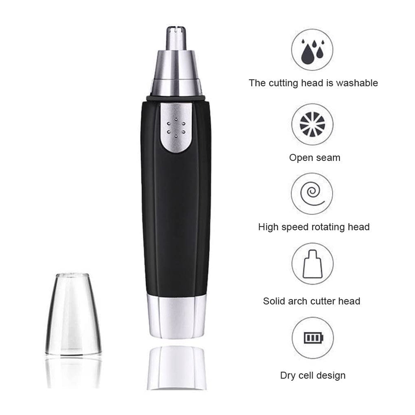 Sharp New Ear & Nose Hair Trimmer for Men & Women