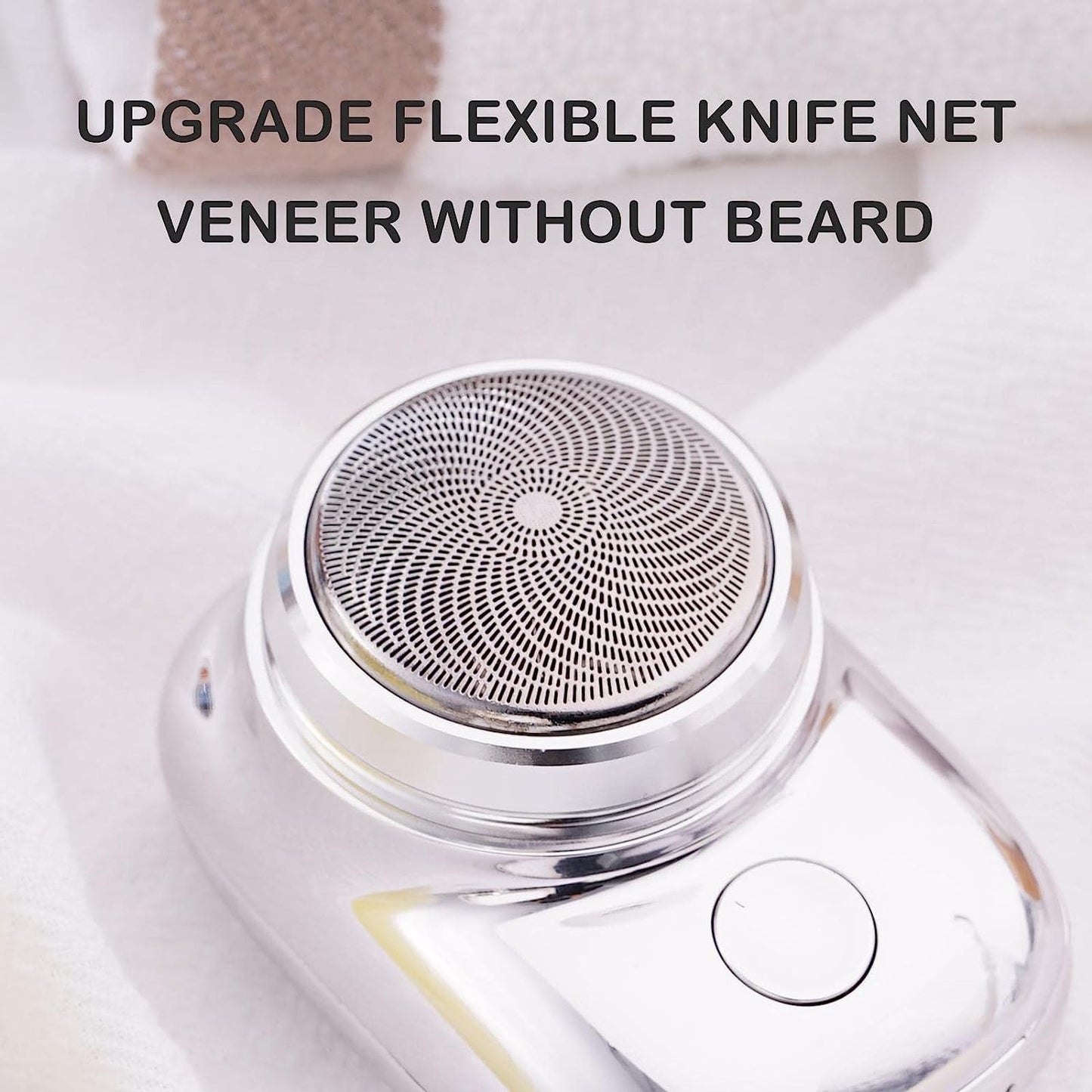 Mini Electric Shaver Portable  Pocket Fashion  Rechargeable  Wireless Beard Hair Razor For Men And Women  Home Travel Gift