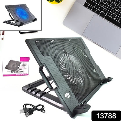 Laptop Cooling Pad with Adjustable Stand – Ultimate Cooling & Comfort for Your Laptop!