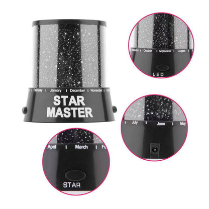 7222 Star Night Light Projector Lighting Usb Lamp Led Projection Led Night