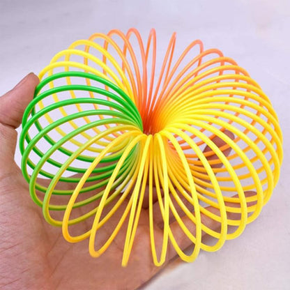 17744 Rainbow Spring Rainbow Spring Toys Slinky Slinky Spring Toy Toy For Kids For Kids Adults Of All Age Group For Birthdays Compact And Portable Easy To Carry (1 Pc)