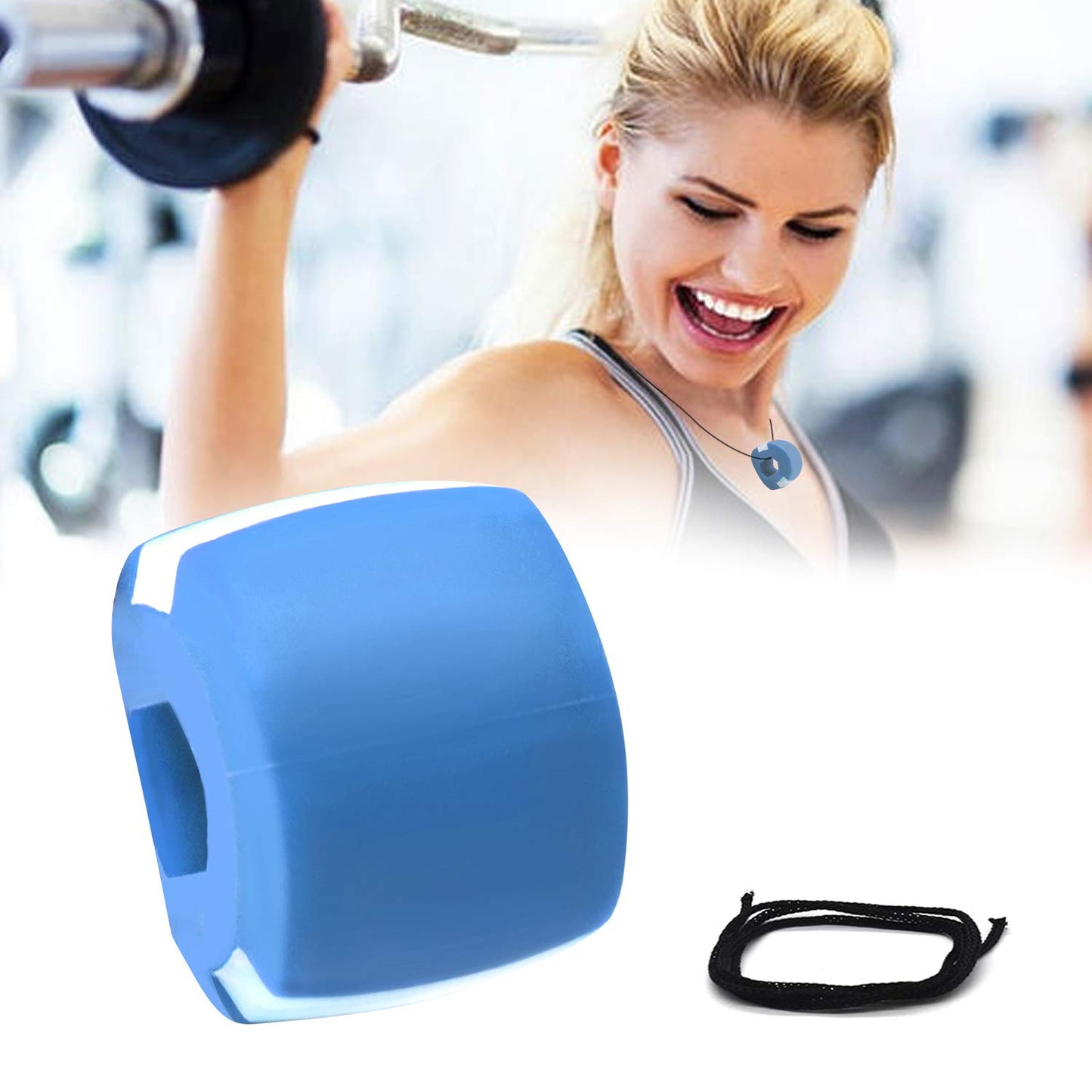 Mix Jaw Exerciser Used To Gain Sharp And Chiselled Jawline Easily And Fast.