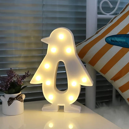 Penguin Shaped Light Led Light Kids Room (1 Pc  Battery Not Included)