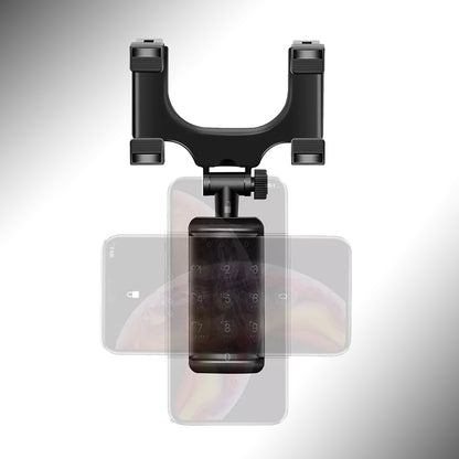 Rear View Mobile Holder Universal Vehicle Rear View Mirror Mobile Phone Mount Stand