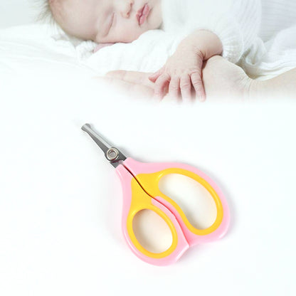 Baby Safety Nail Cutter Scissors For Safe Nail Clipping (1 Pc  Mix Color)