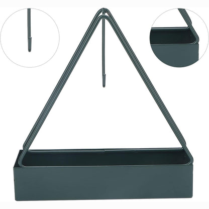 Mosquito Coil Holder Frame Triangular Shape Iron Mosquito Incense Holder Mosquito Repellent Incense Holder Hanging Mosquito Repellent Outdoor Stylish Mosquito Repellent Incense Holder