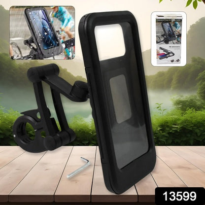 Rotation Bike Phone Mount Waterproof Cell Phone Holder (1 Pc)