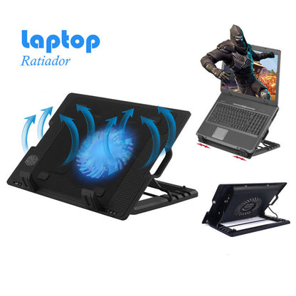 Laptop Cooling Pad with Adjustable Stand – Ultimate Cooling & Comfort for Your Laptop!