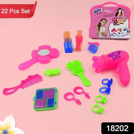 Briefcase Beauty Toy Beauty Set With (Approx 22 Pcs Set)