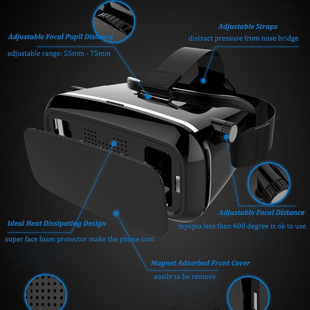 Vr Pro Virtual Reality 3d Glasses Headset