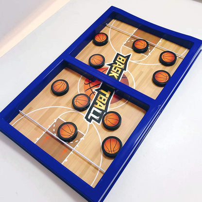 17632 Fast Sling Basketball Puck Game Paced Table Desktop Battle Ice Hockey Game For Adults And Kids Parent-child Winner Board Games Interactive Toy Desktop Table Game17632_desktop_basketball_puck_game