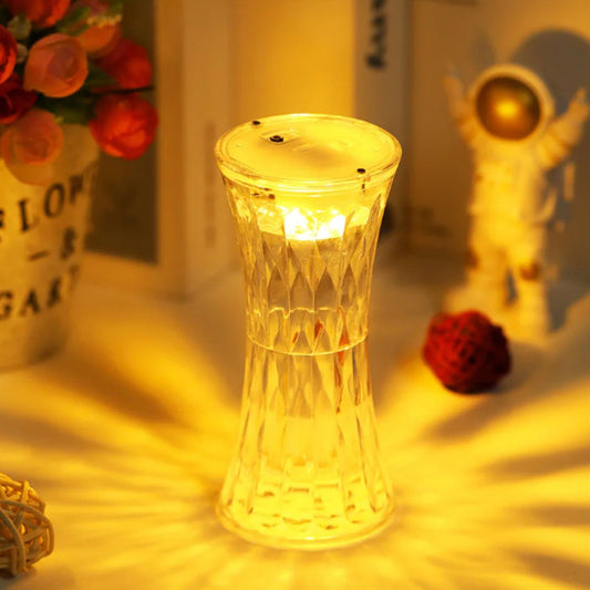 Crystal Lamp Universal Night Light Soft Lighting (1 Pc)